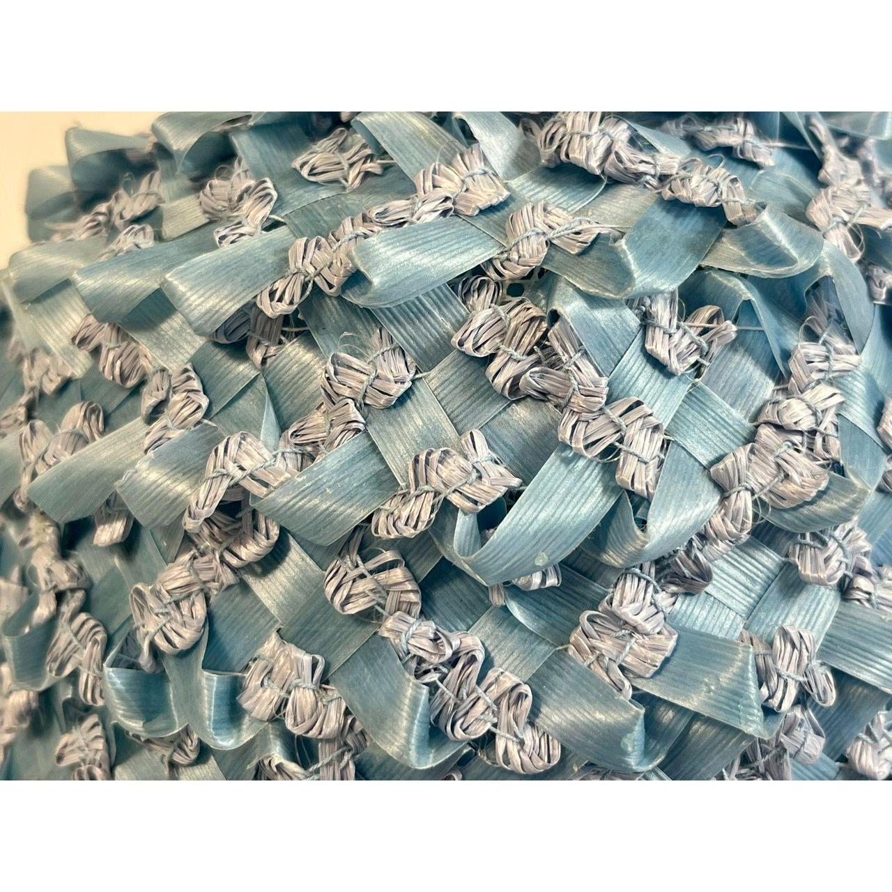 Source Unknown Women's Straw hats - Blue – Vintag… - image 2