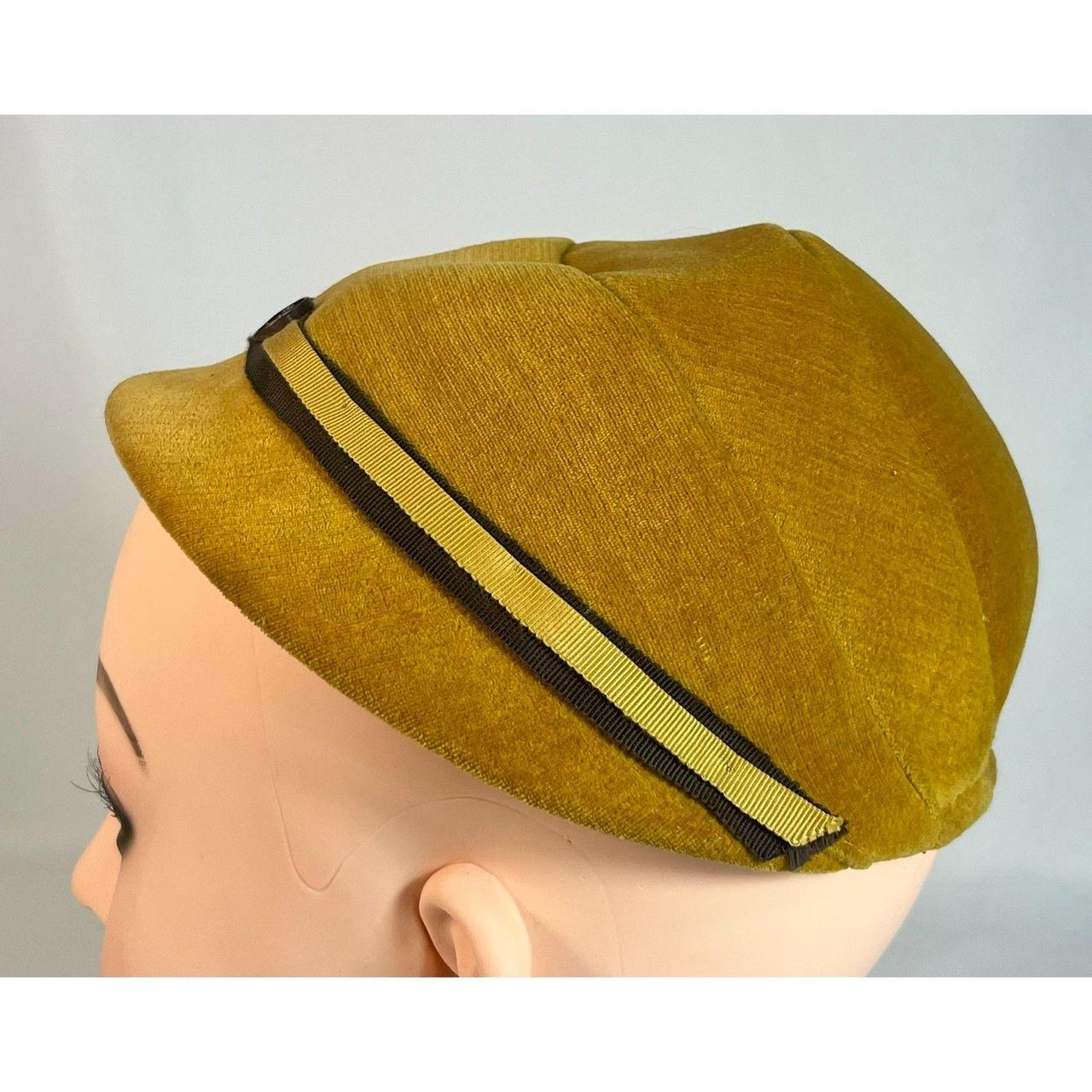 Source Unknown Women's Hat - Yellow – Vintage Cap… - image 5