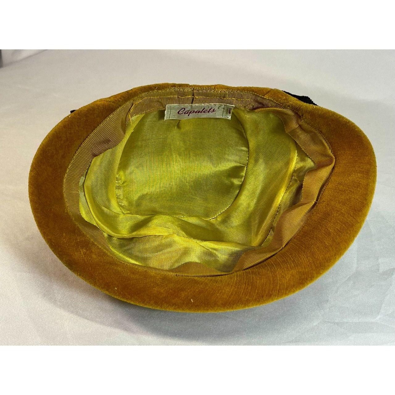 Source Unknown Women's Hat - Yellow – Vintage Cap… - image 7
