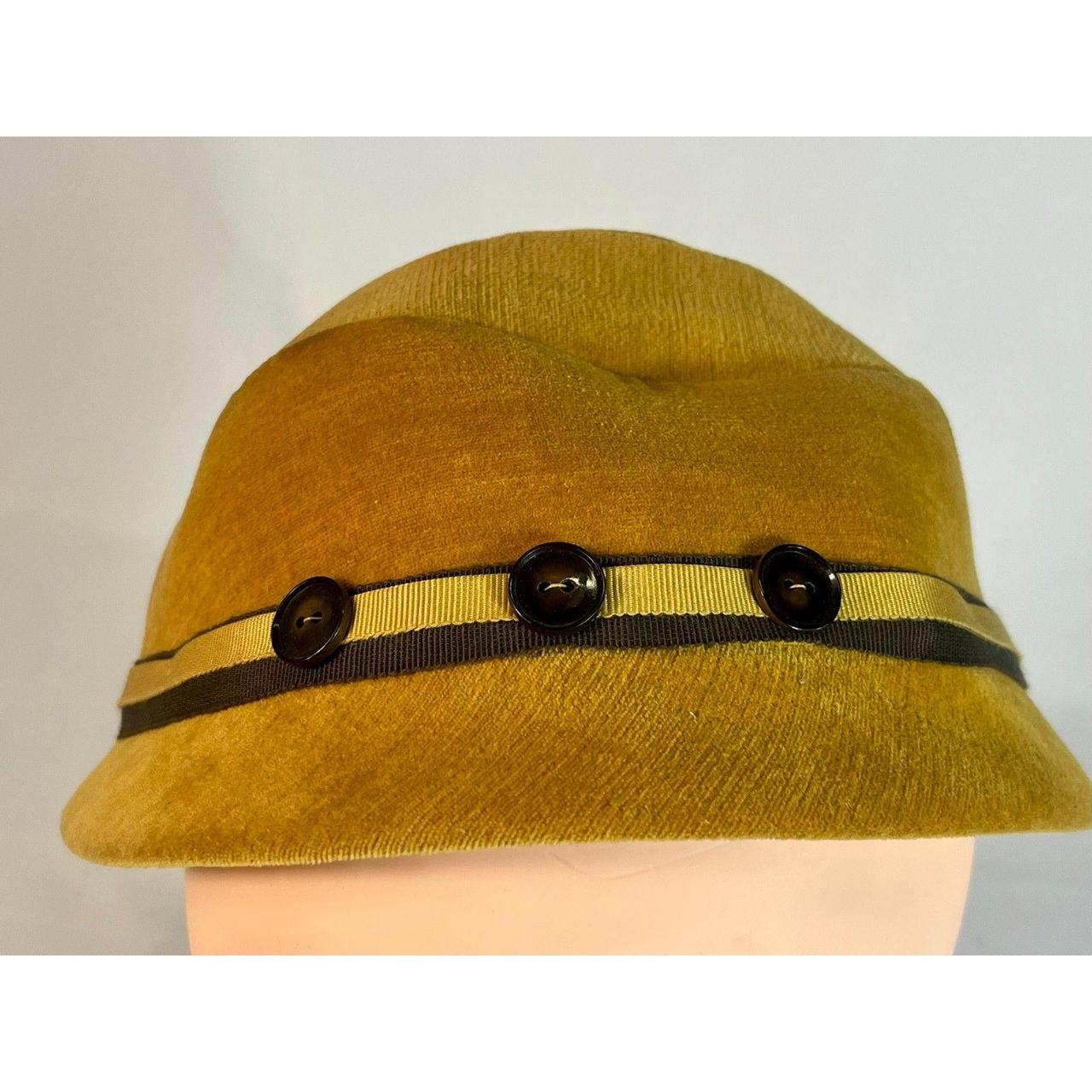 Source Unknown Women's Hat - Yellow – Vintage Cap… - image 3