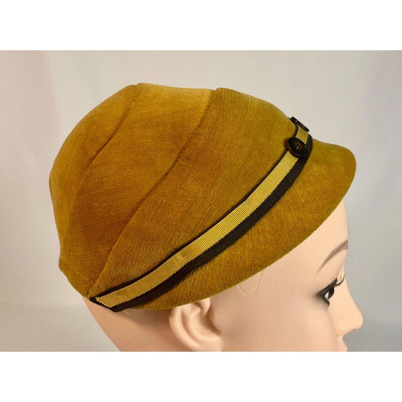 Source Unknown Women's Hat - Yellow – Vintage Cap… - image 2