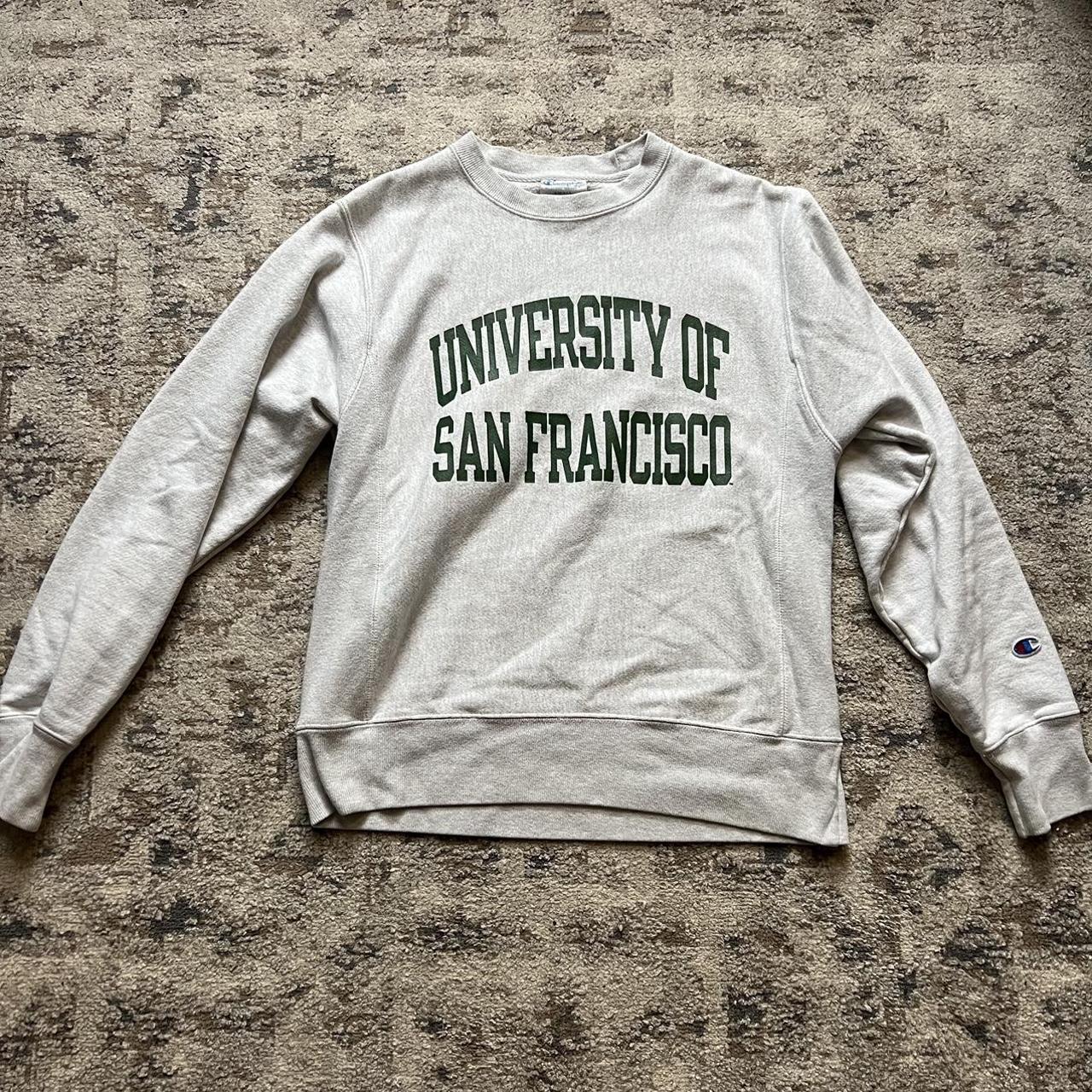 small champion university of san francisco crewneck