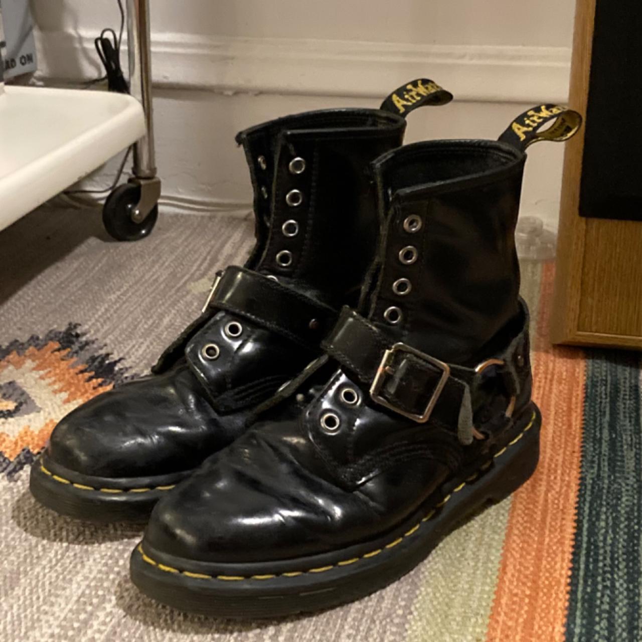 matte black doc martens