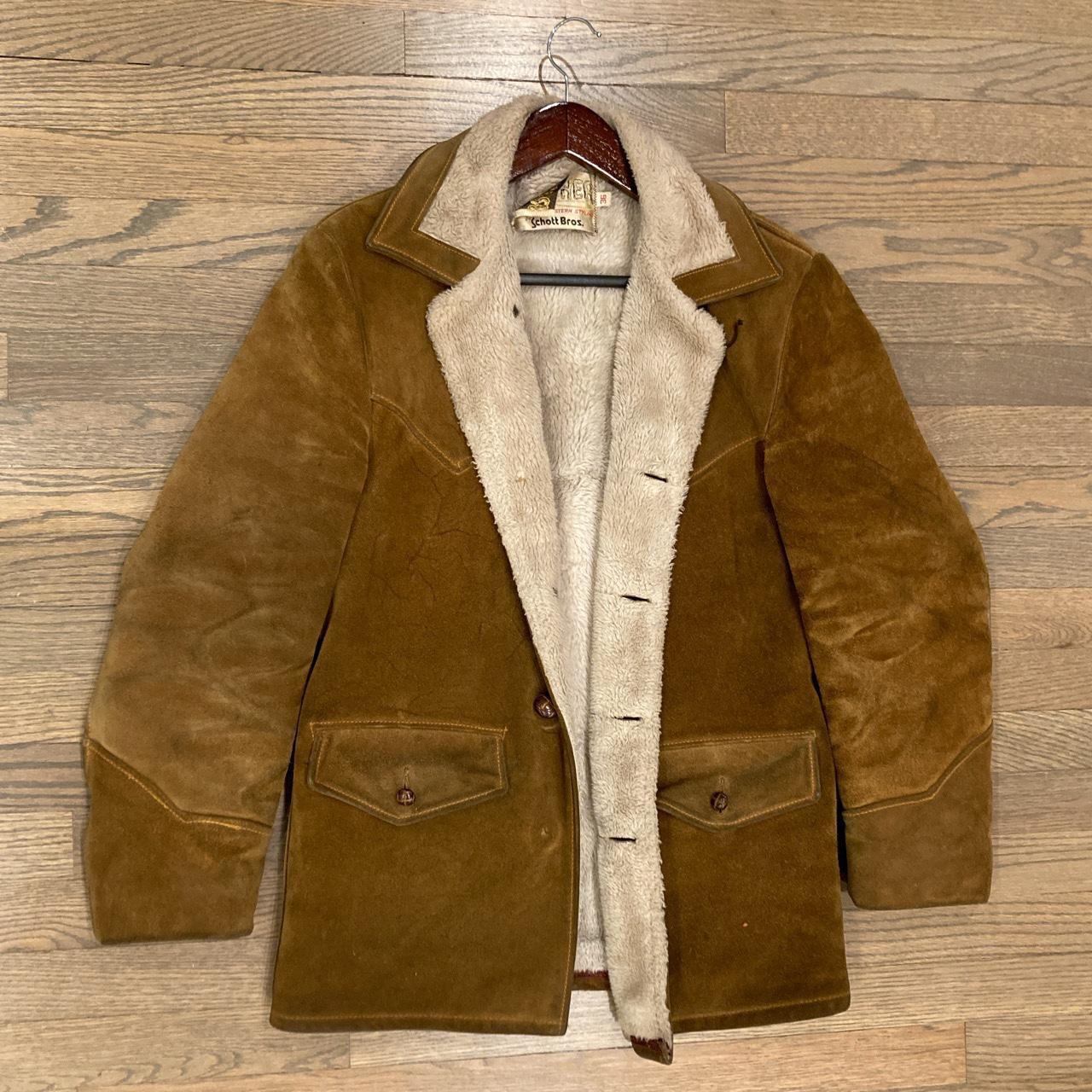 Schott Men's Brown Coat