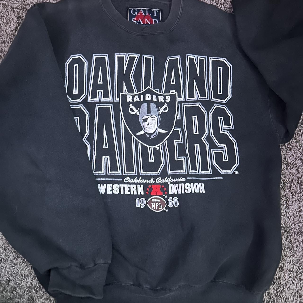 Vintage Raiders crewneck sweatshirt. Lee sport, size - Depop