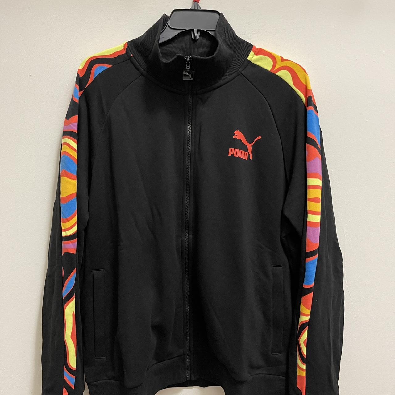 Puma Lava Flow T7 Track Jacket Depop