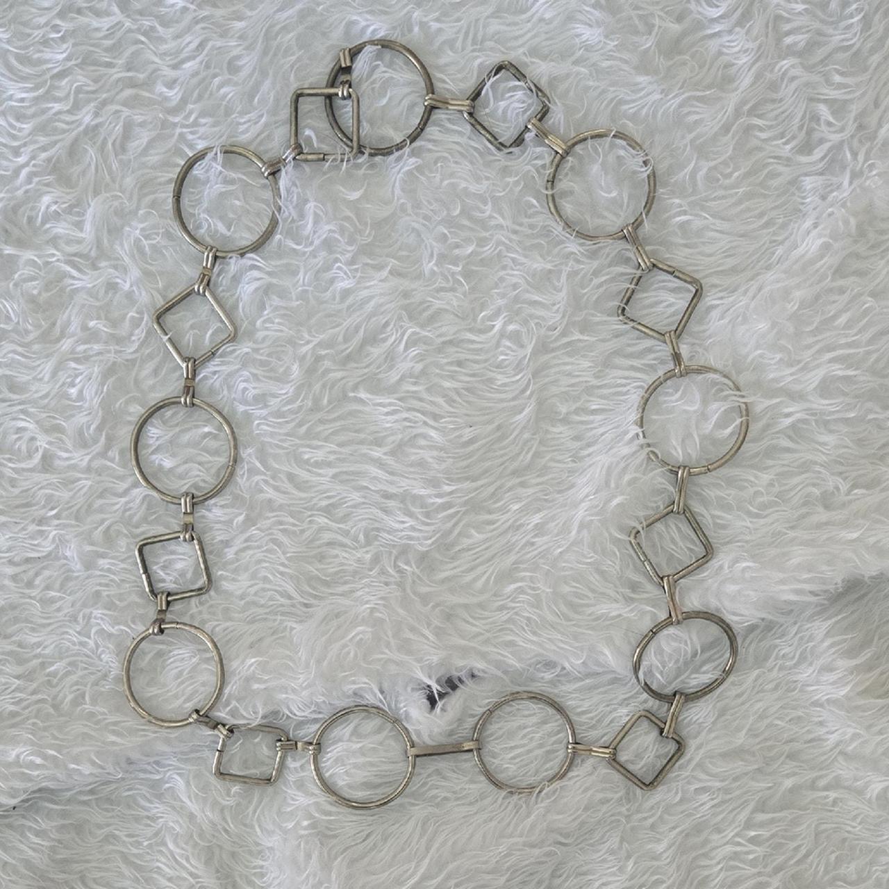 Source Unknown Women's Belt - Silver – Add a bold… - image 2