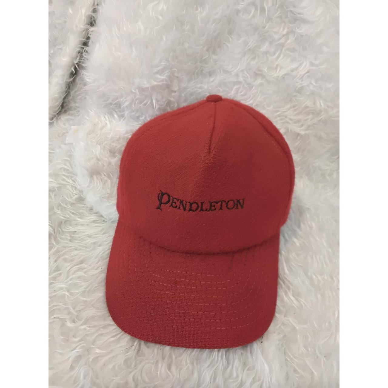 Pendleton Men's Caps - Red – Pendleton Red Wool B… - image 1