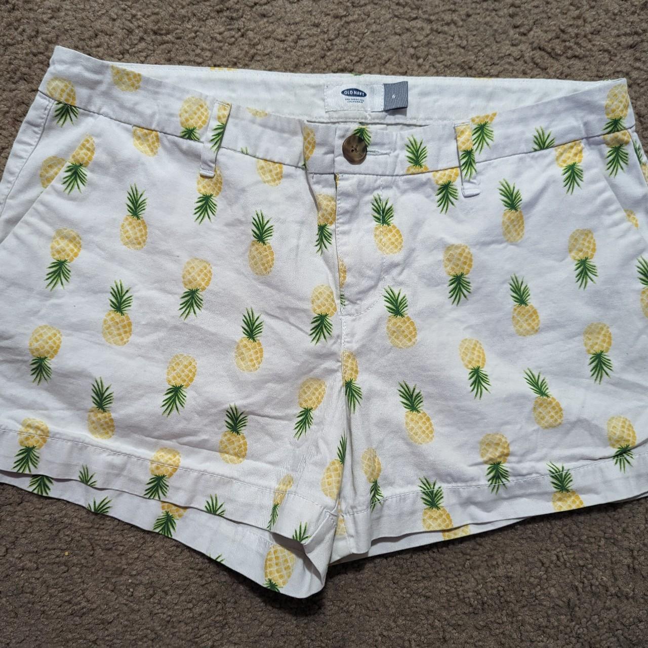 Old navy clearance pineapple shorts