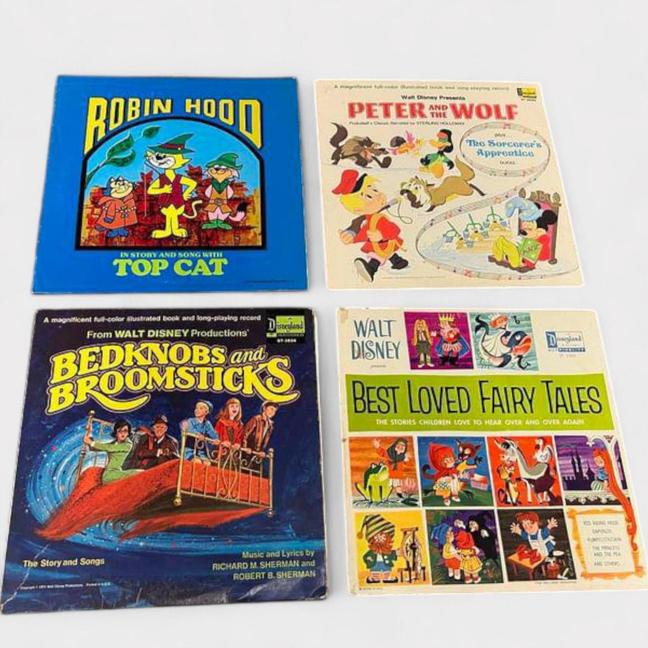 Disney vinyl record hotsell BUNDLE