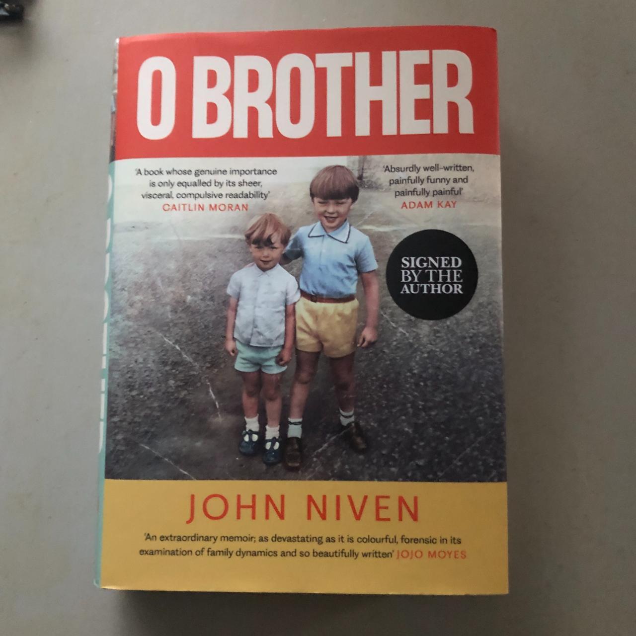 O Brother John Niven. Like new. Signed by author. Depop