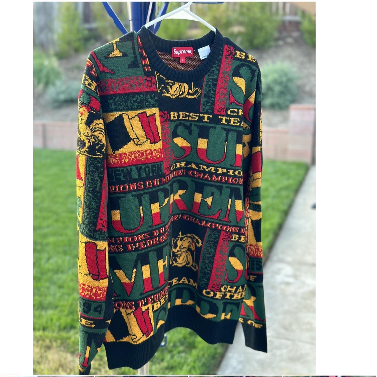 supreme new york sweater sサイズ-