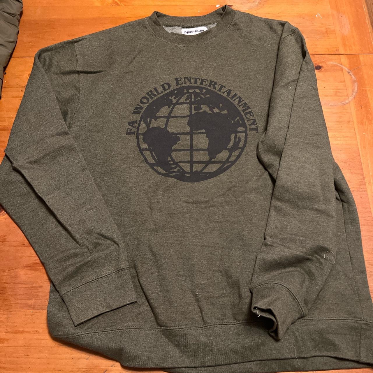 Fucking Awesome FA Worldwide crewneck sweatshirt.... - Depop