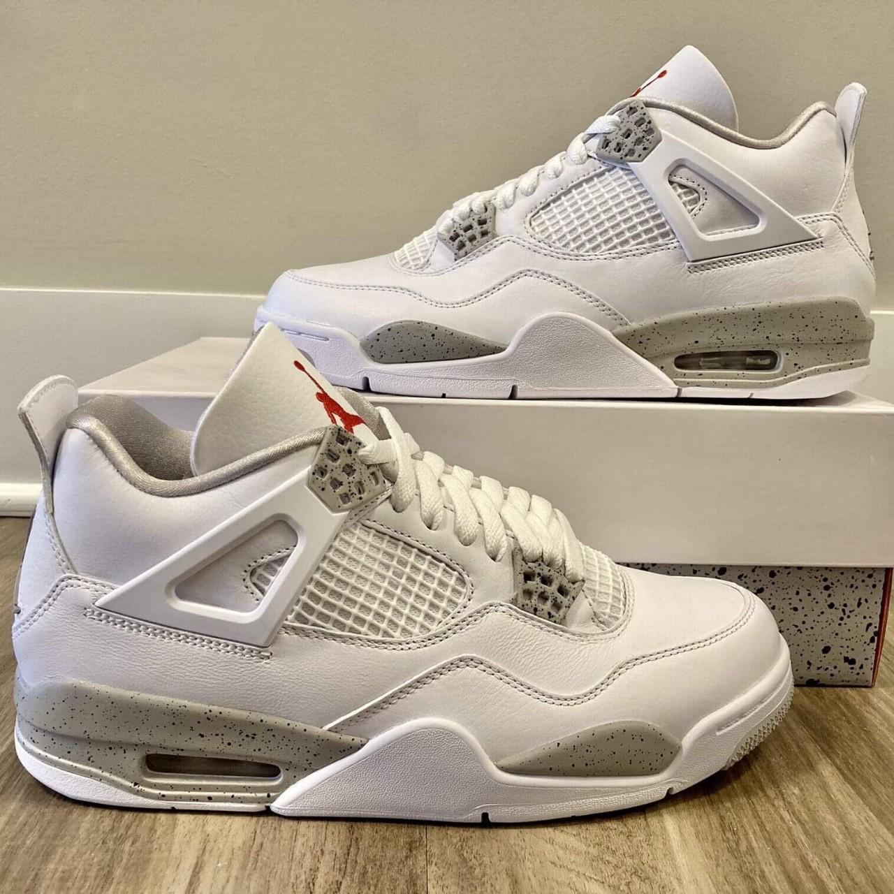 Air Jordan 4 White Oreo In Original Box. All our... - Depop