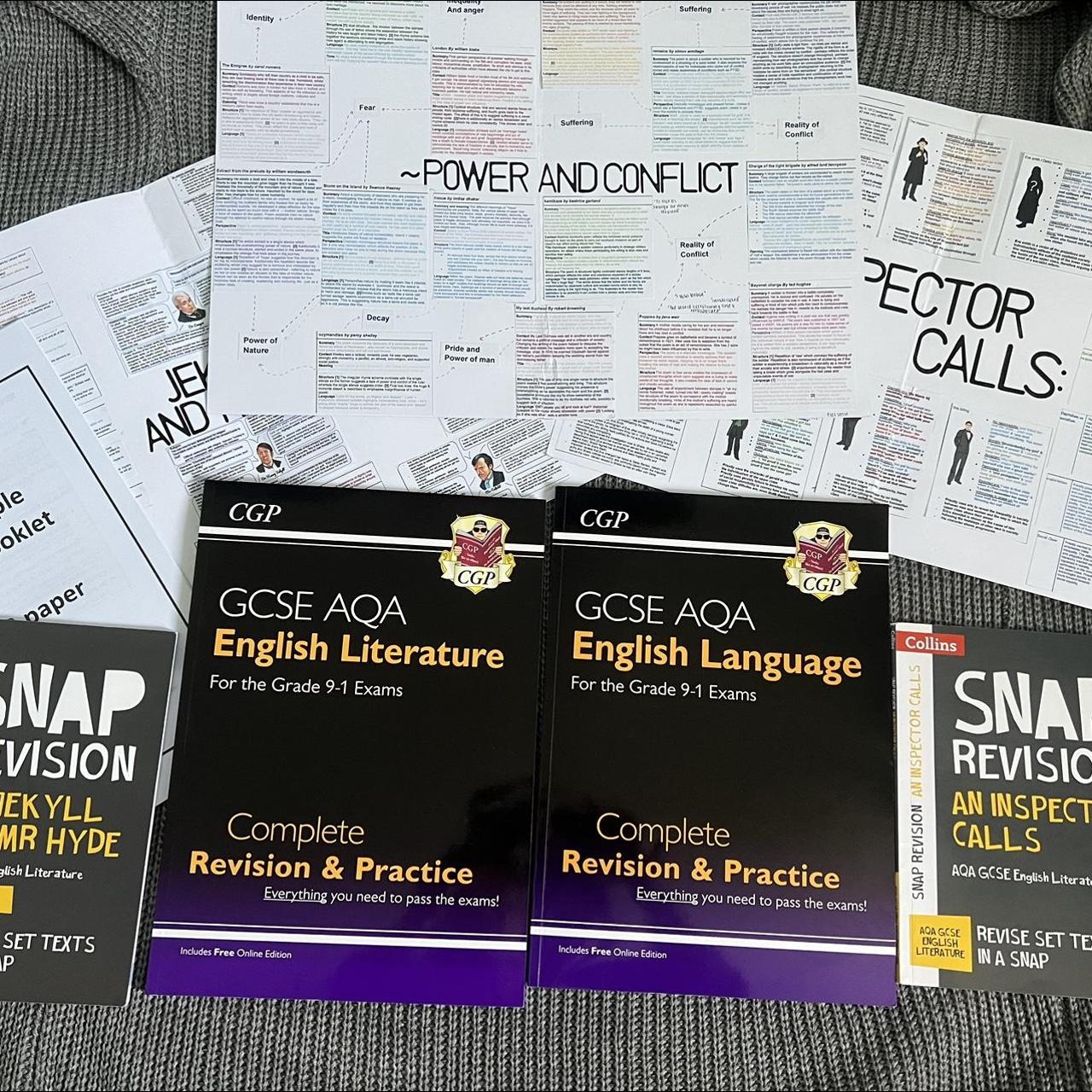 AQA English Literature And Language: Includes Books... - Depop