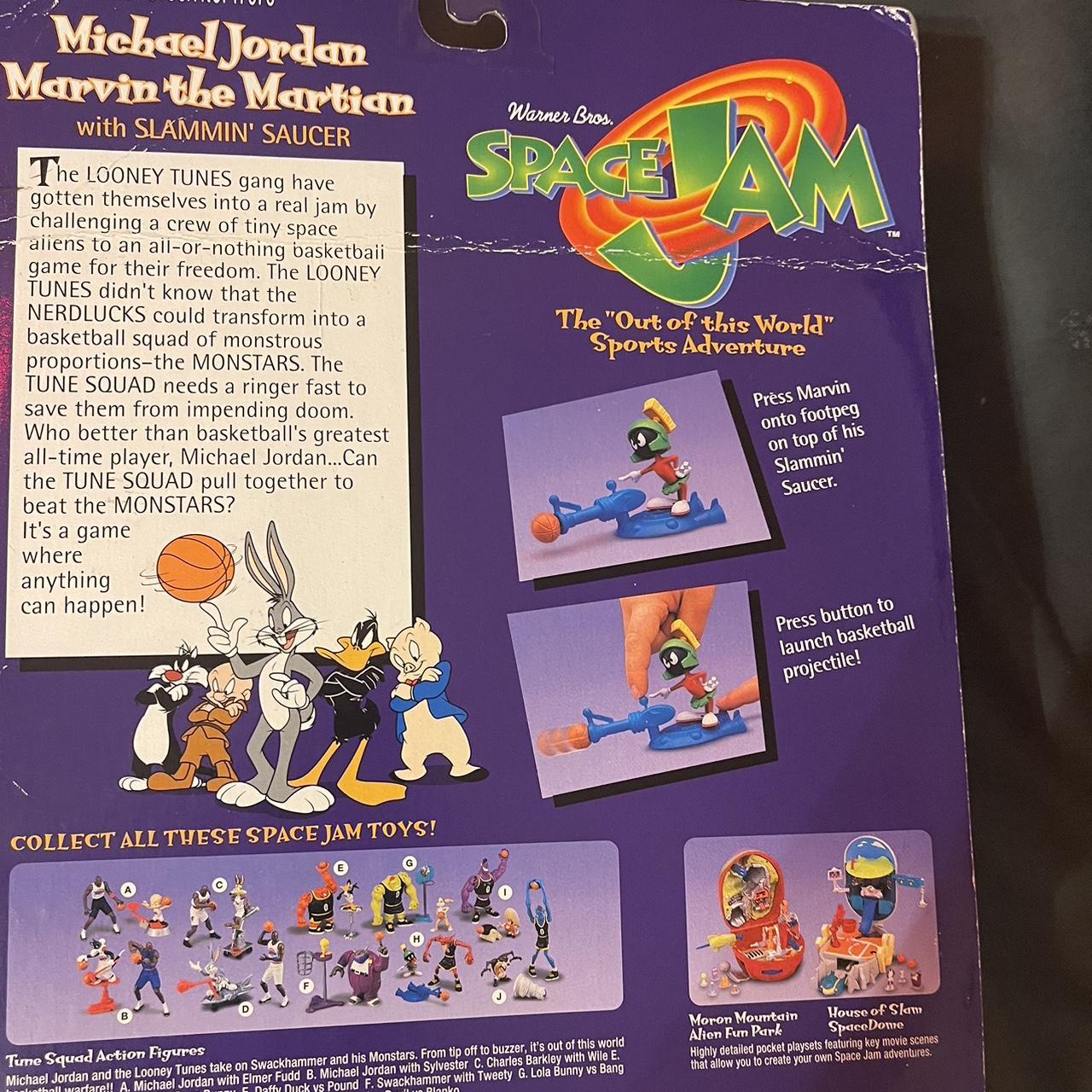 Michael Jordan 1996 Space Jam figures | Depop
