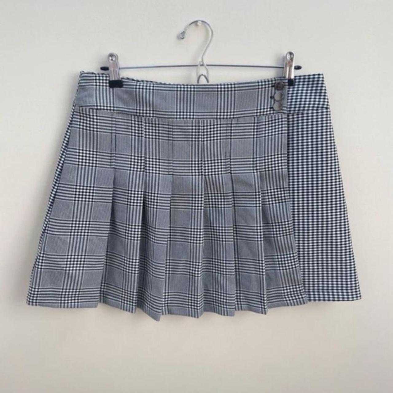 Plaid skater skirt qvc best sale