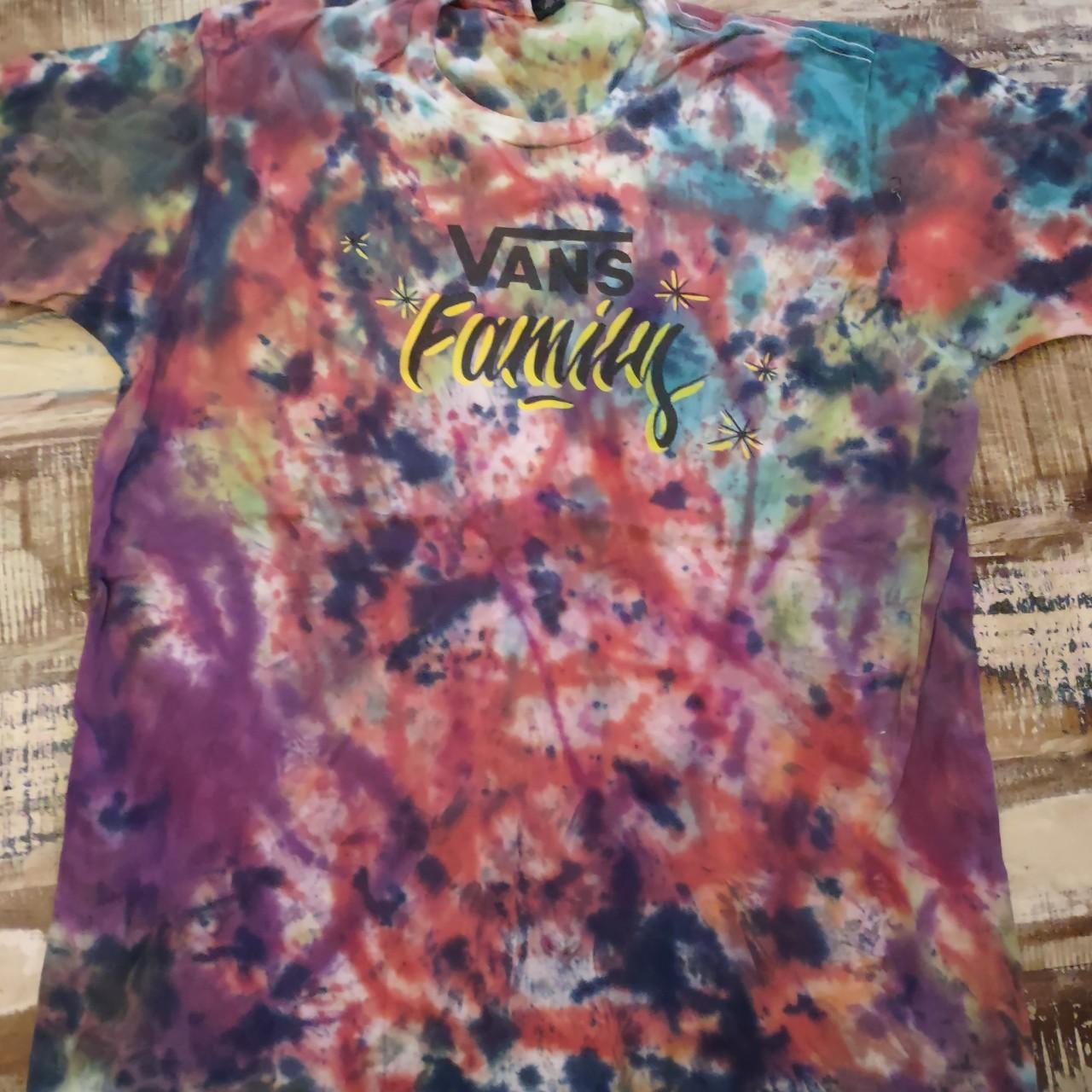mens vans tie dye shirt