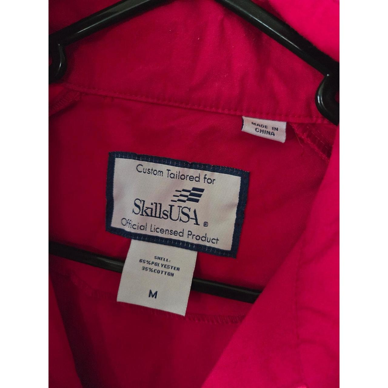 Source Unknown Men's Jacket - Red - M – Vtg Red m… - image 4