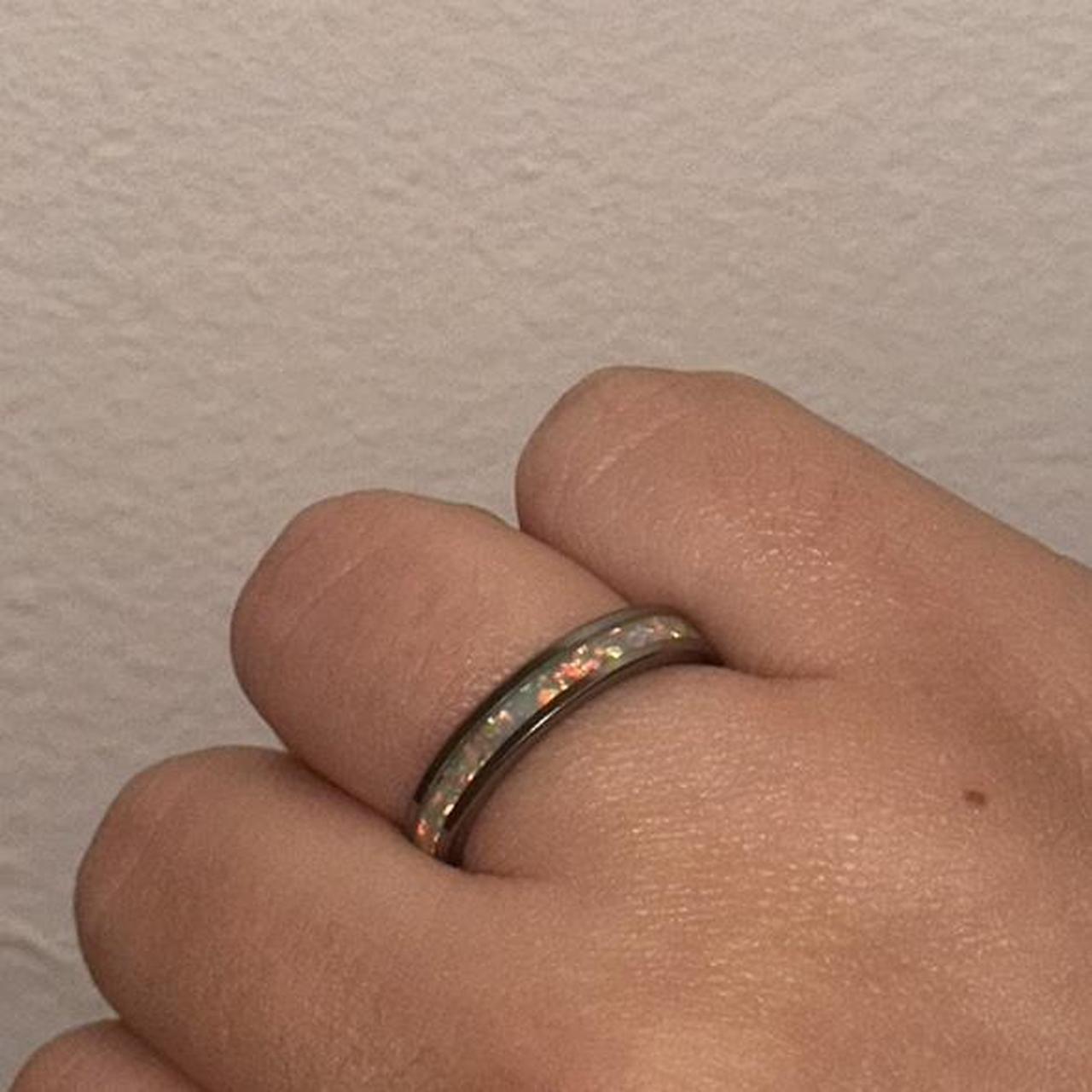 Women's Ring - Silver/Multi – Silver colored crus… - image 1