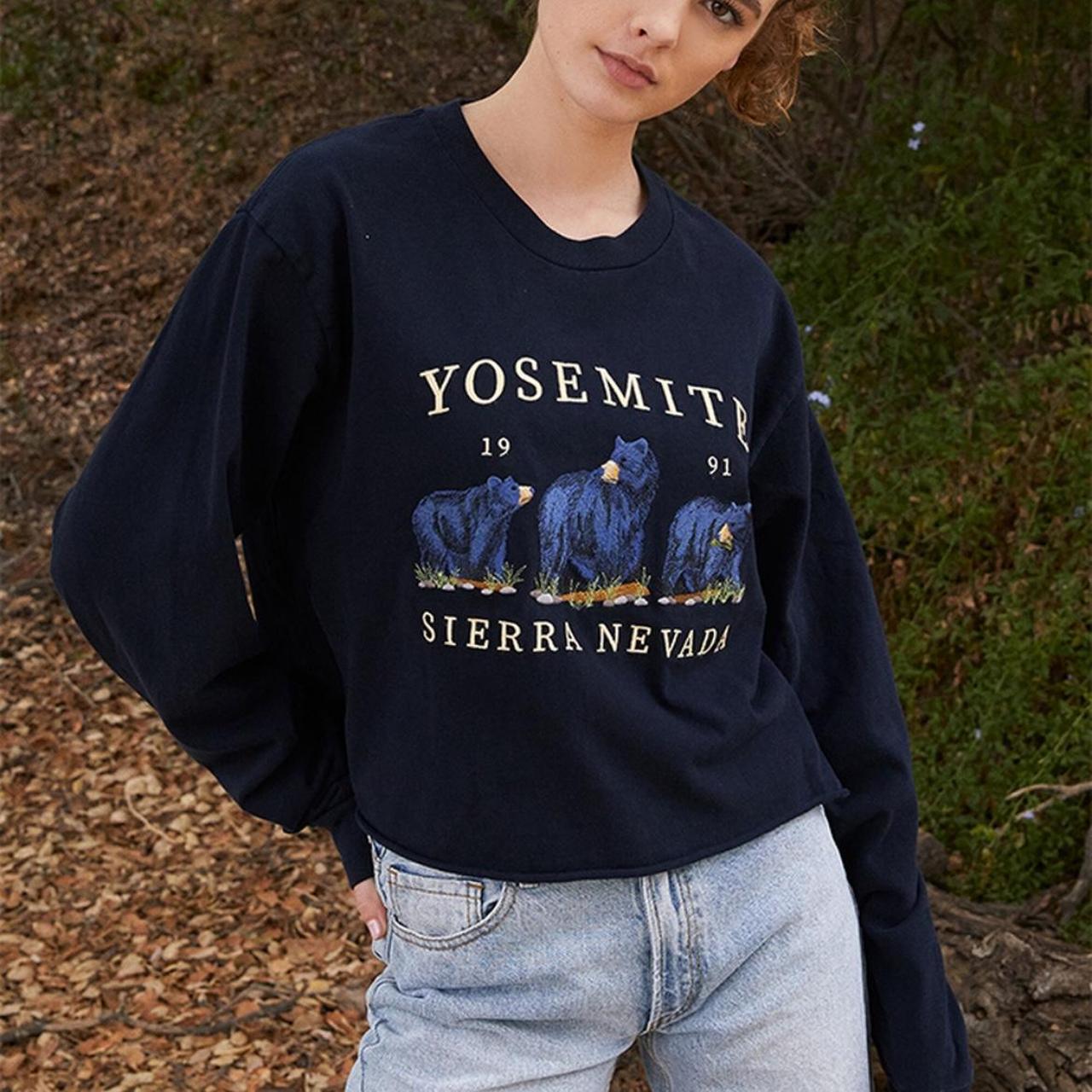 Navy John Galt Yosemite Sweatshirt Cute pullover. Depop