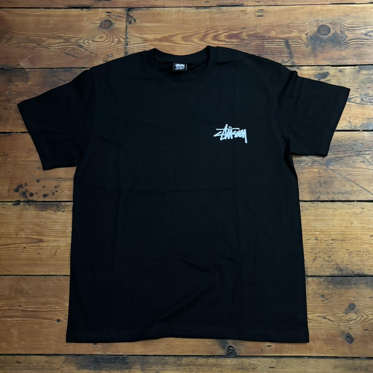 Stussy telephone tshirt Sick piece, great basic for... - Depop