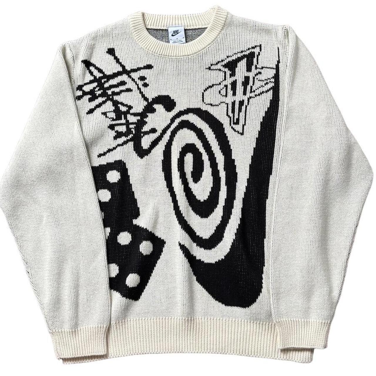 Stussy x Nike knit Size M Beautiful piece, tried on... - Depop