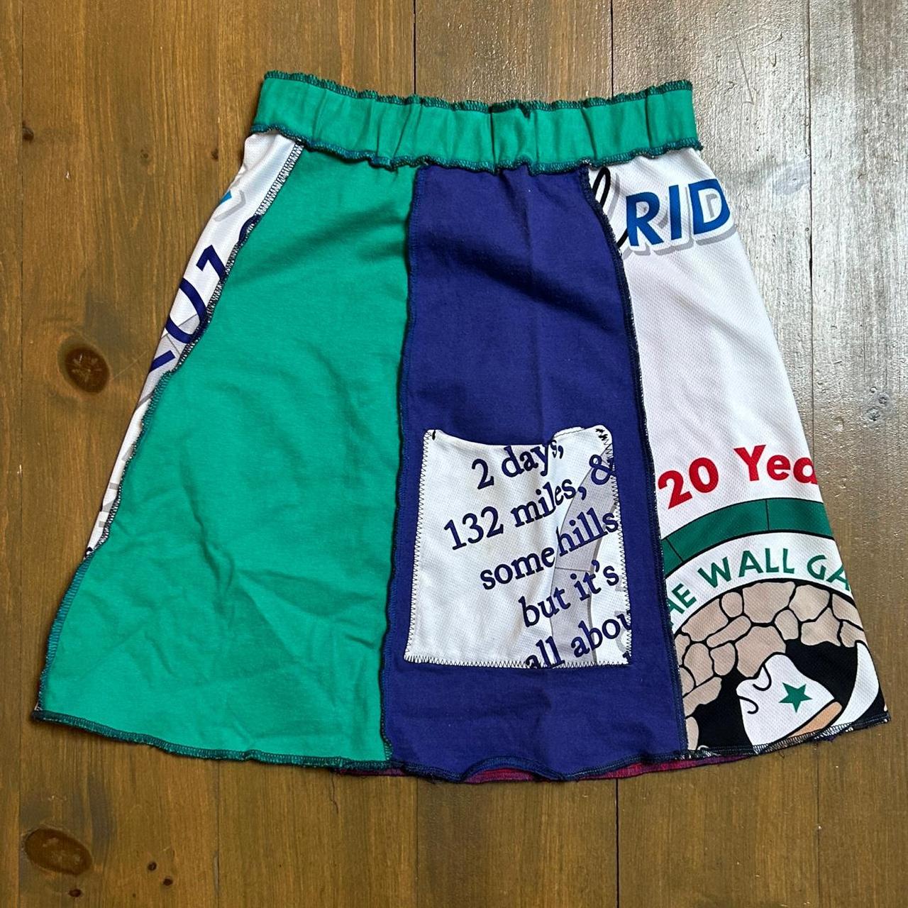 Women's Skirt - Multi - XS – Unique patchwork min… - image 1