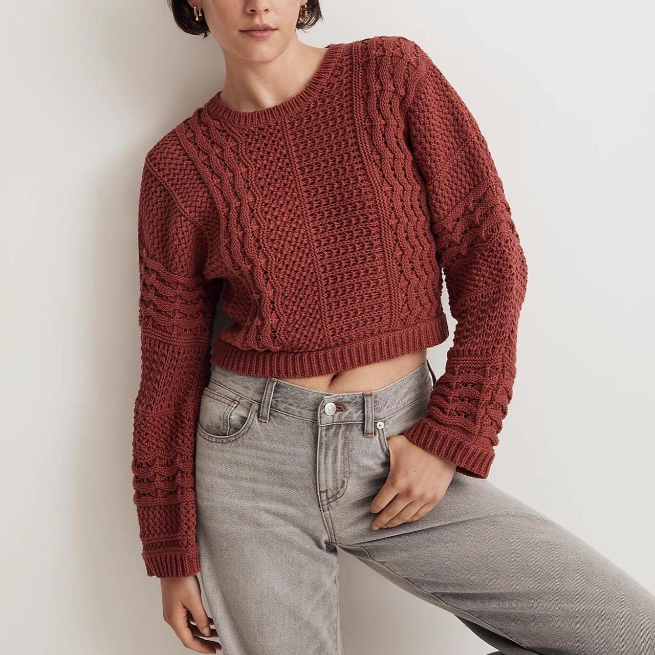 Madewell breezeway pullover on sale sweater