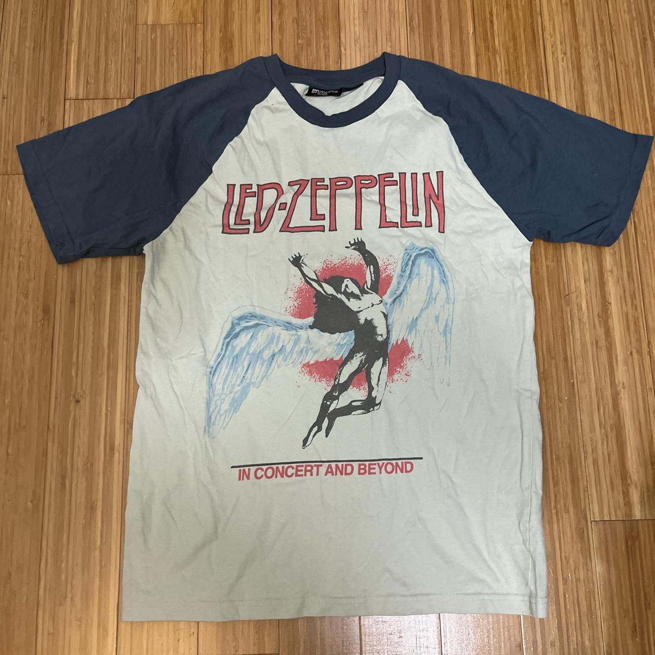 led zeppelin baseball tee