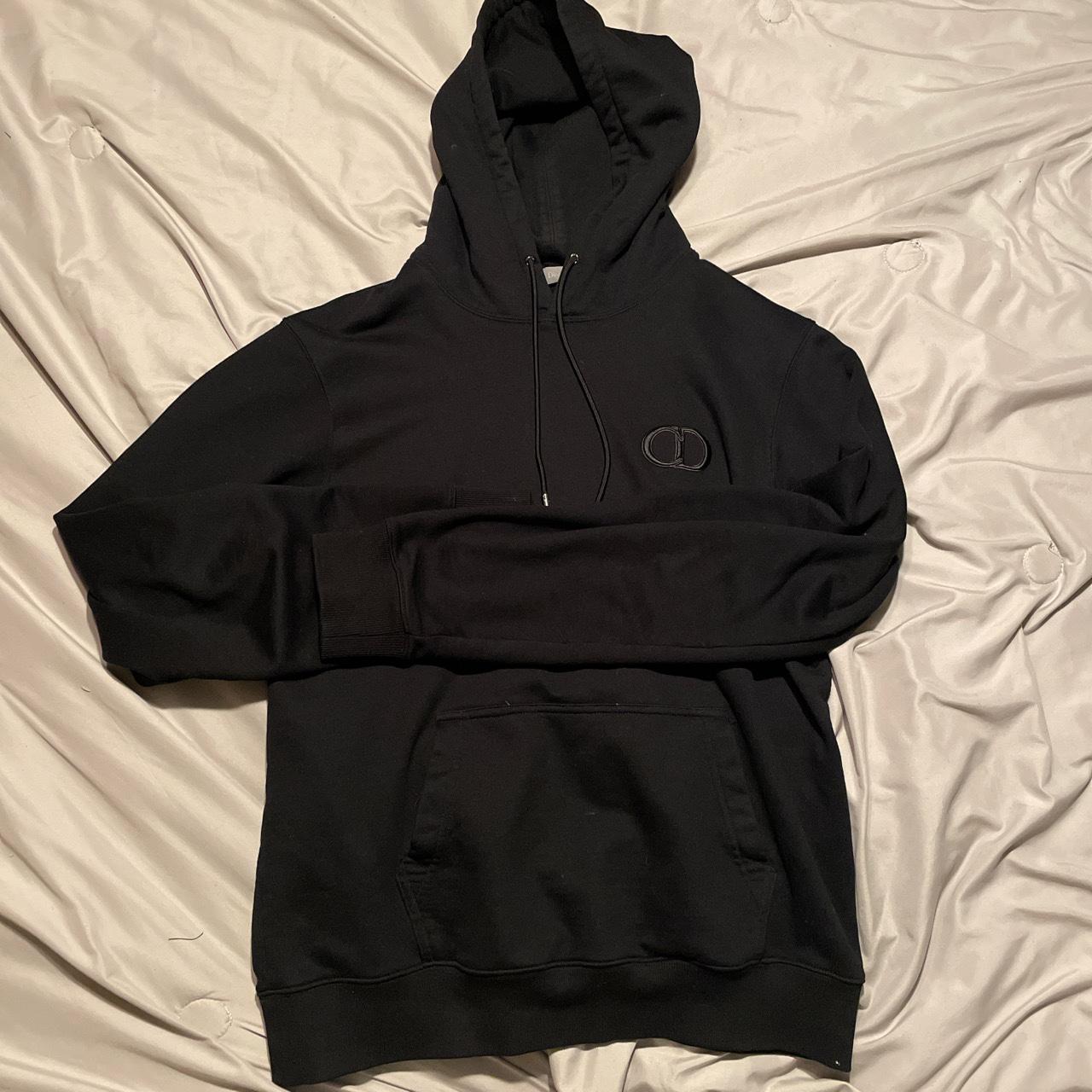 Black Dior hoodie. Only worn a couple of times. - Depop