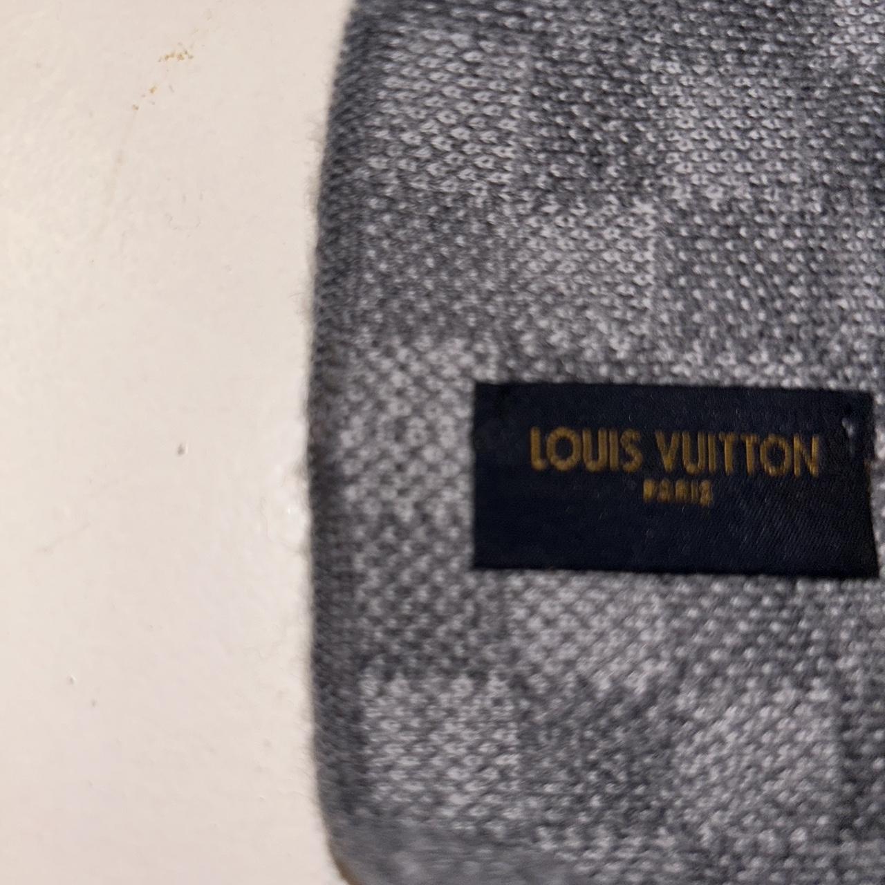 Louis Vuitton damier beanie hat cap lv - Depop
