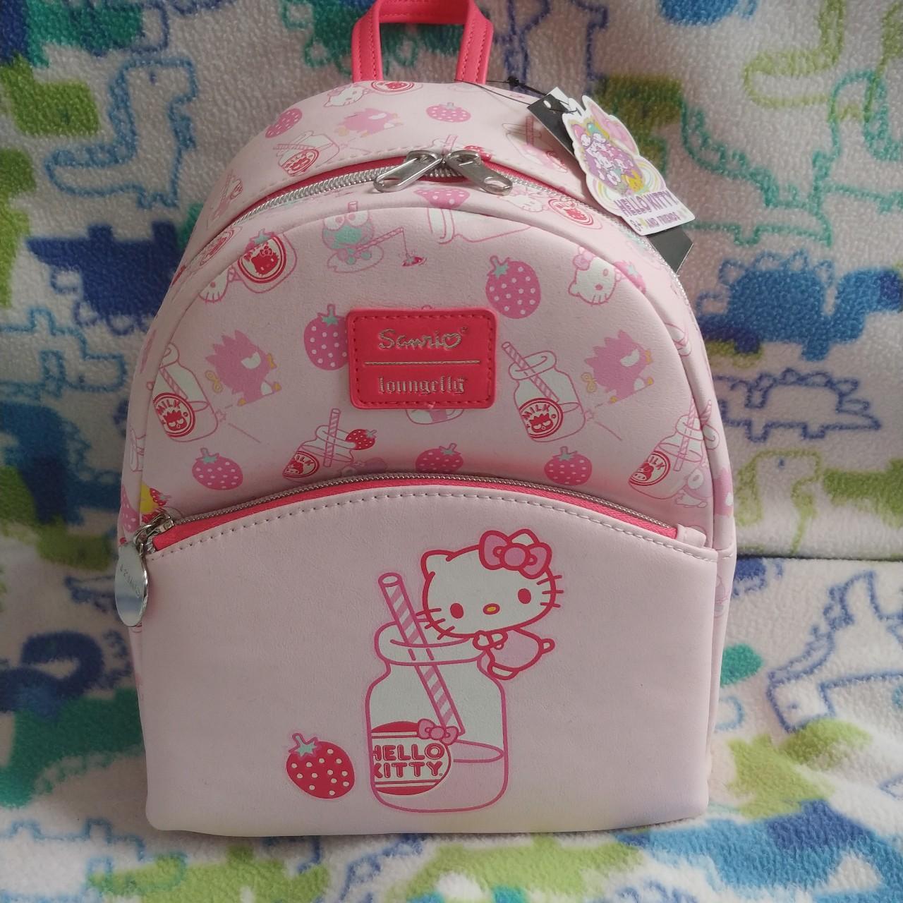 Loungefly Hello Kitty Strawberry sold Milk Mini Backpack