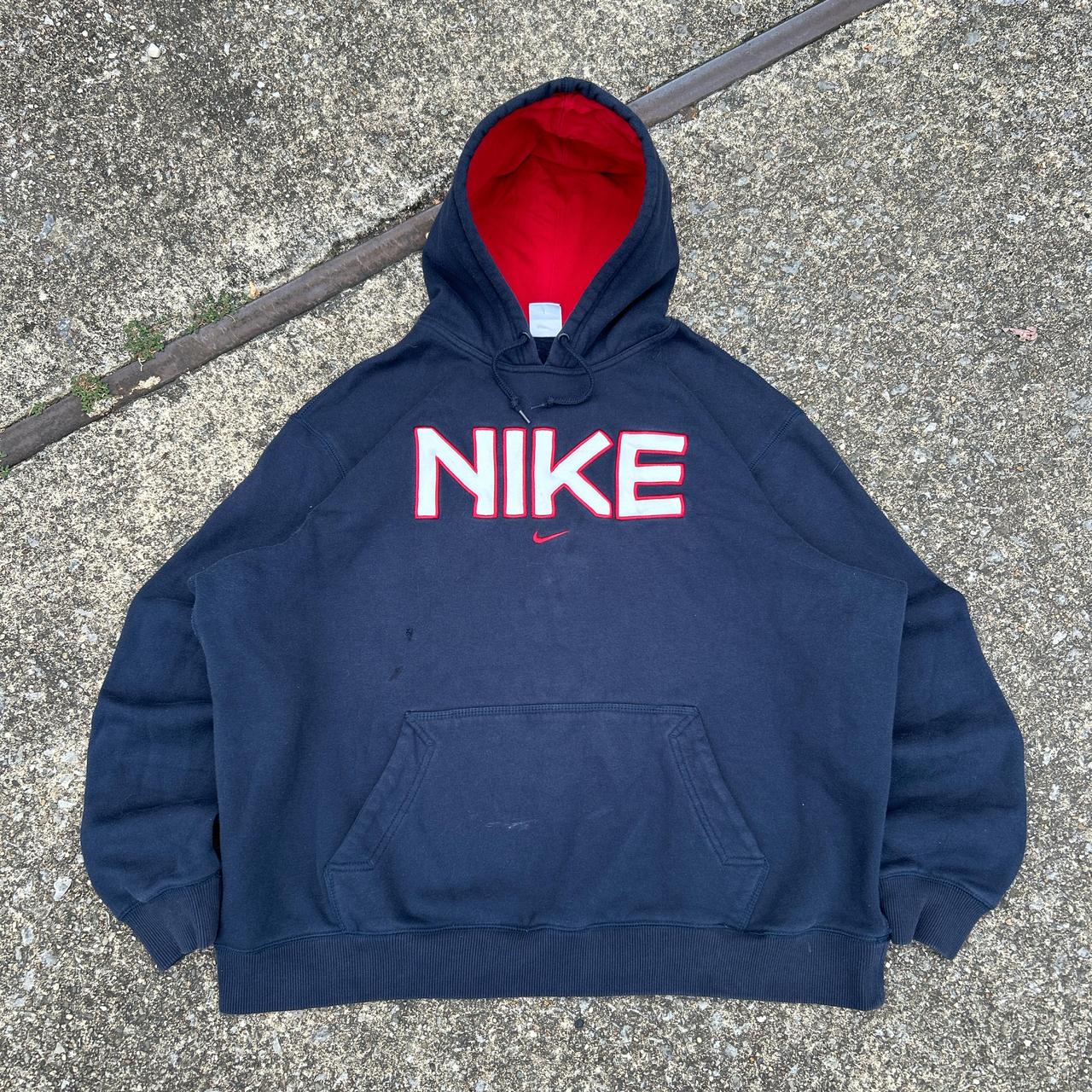 Vintage NIKE Foodie Navy×Red Vintage NIKE Foodie Navy×Red