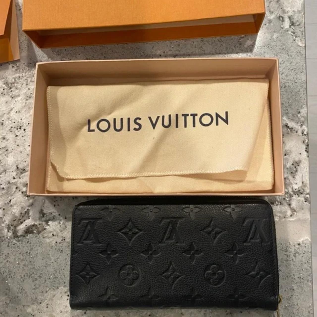 Vintage Louis Vuitton Wallet Epi Leather Etui Papier - Depop
