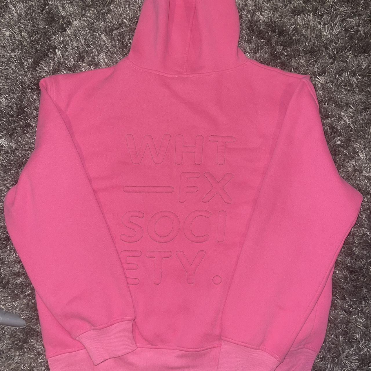 Right On The Line Hoodie Pink