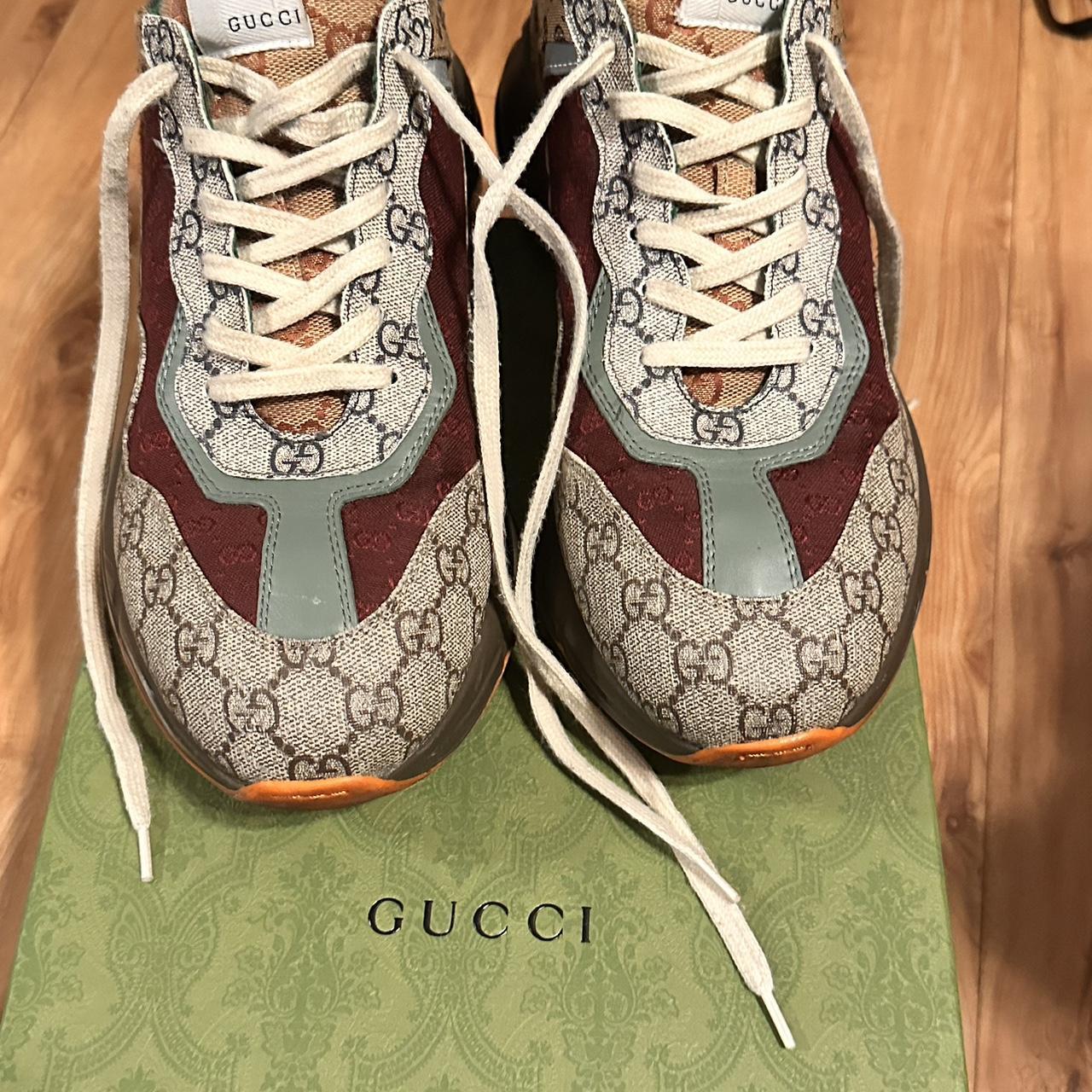 Used gucci cheap sneakers for sale