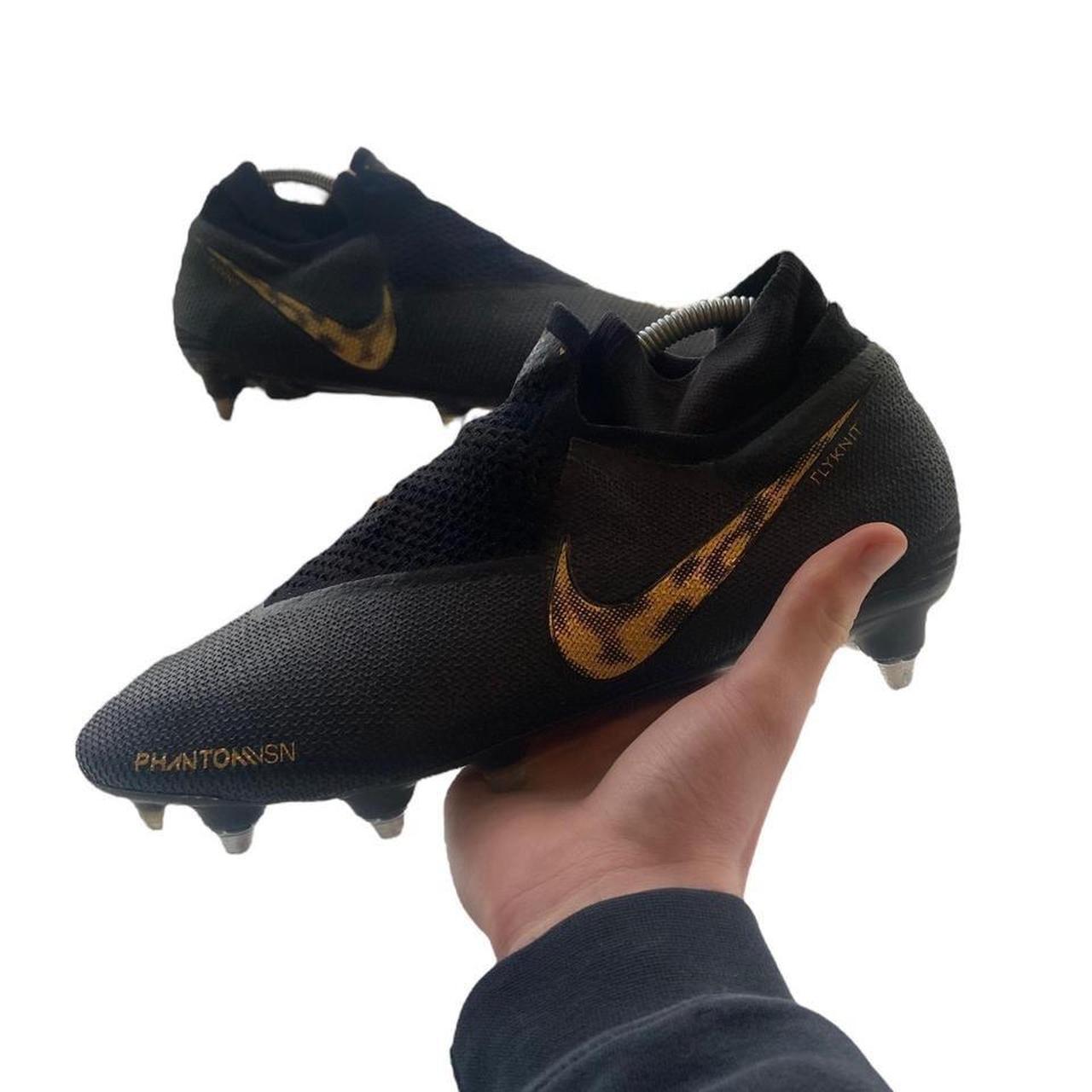 nike phantom vision elite black and gold