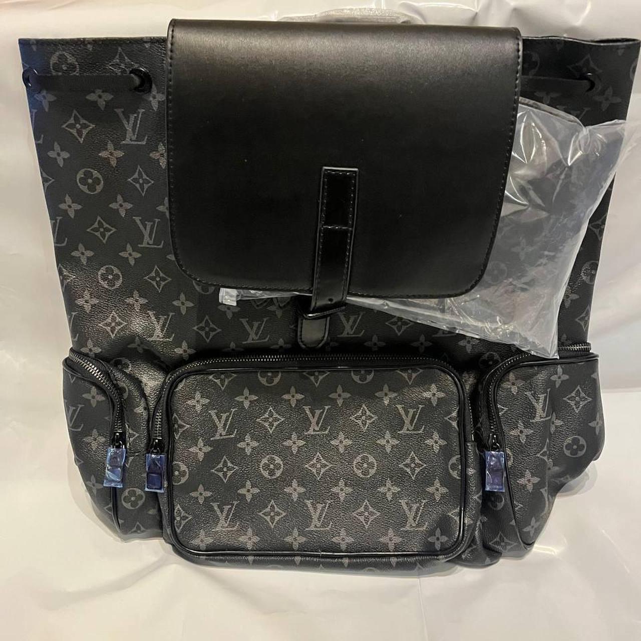 Louis Vuitton bag pack Black and grey Set - £100 - Depop
