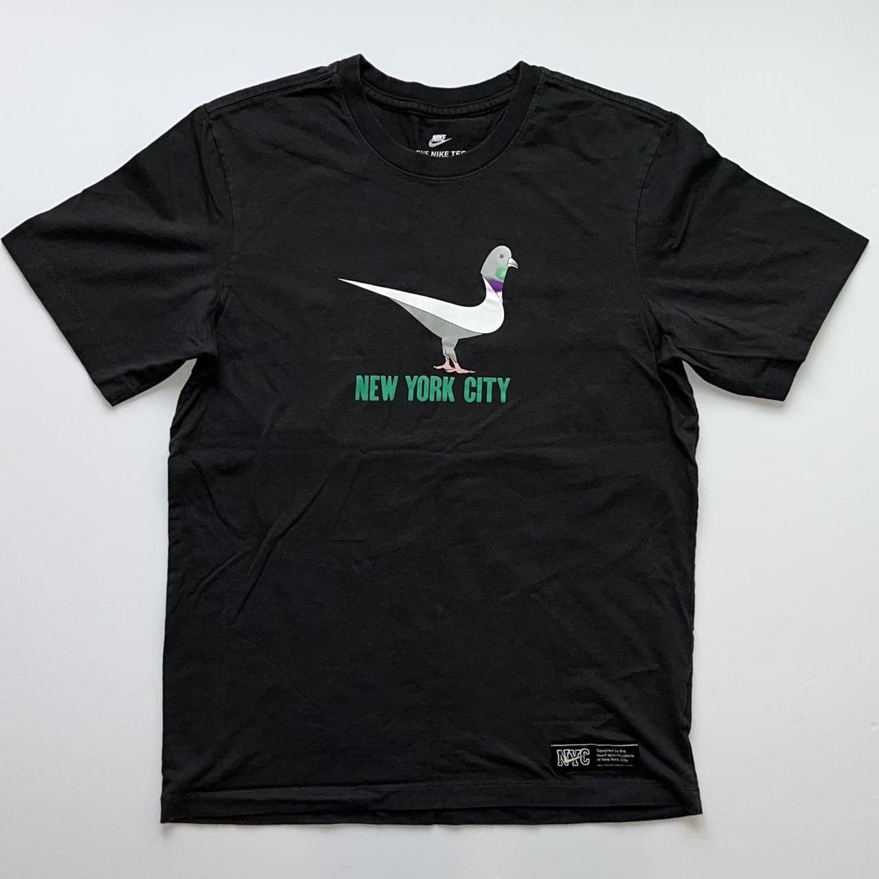 York City Nike New York Tee Nike NY Graphic T-shirt In Dark Green ASOS