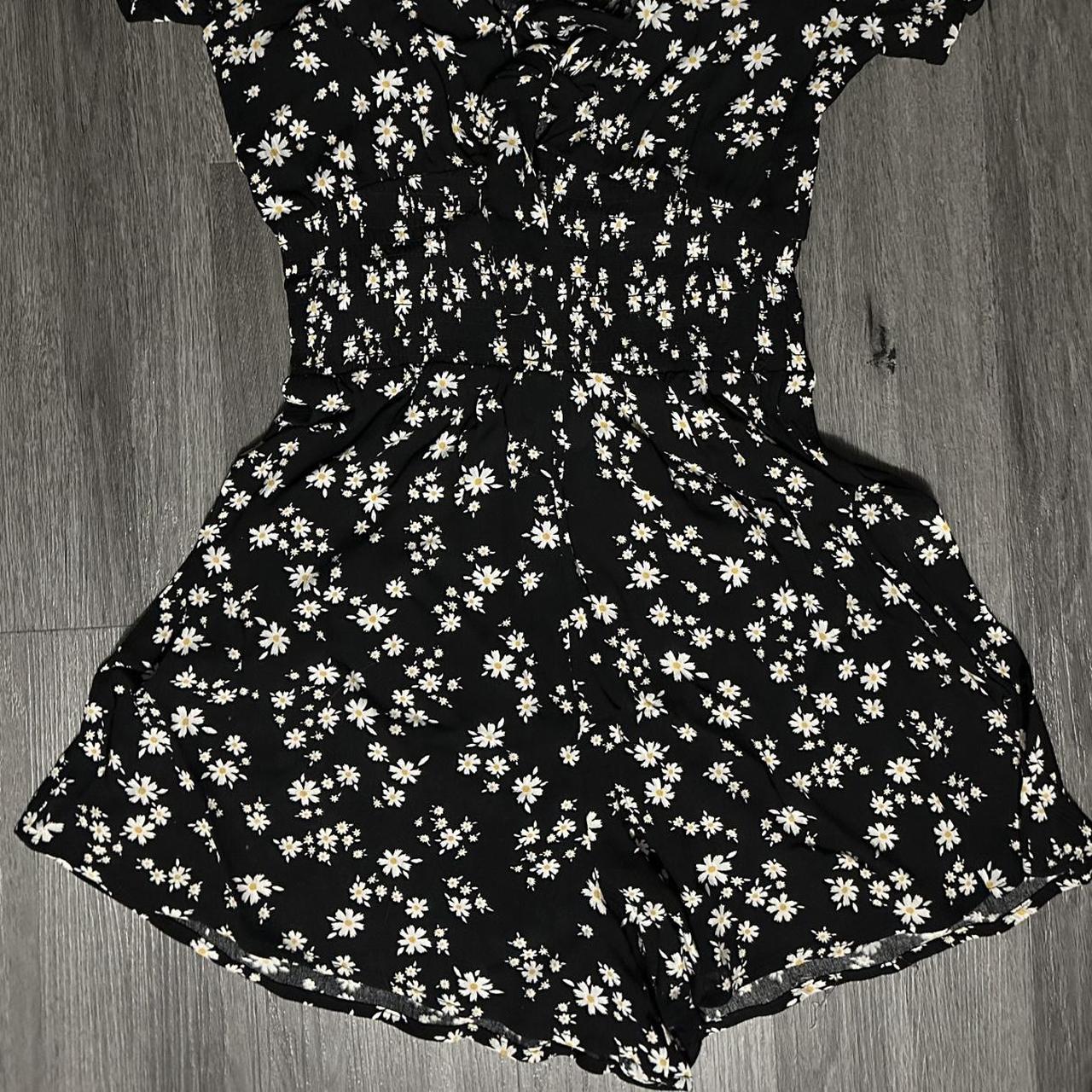 Source Unknown Women's Romper - Black/Navy - XS –… - image 2