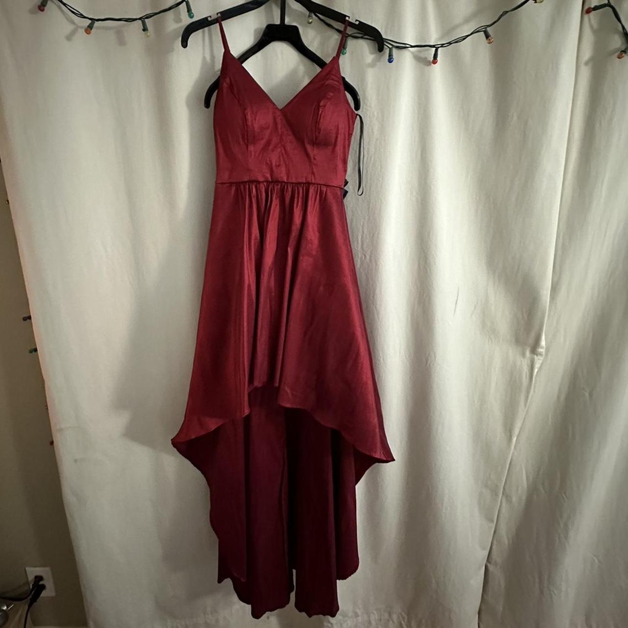 B darlin red high low dress hotsell