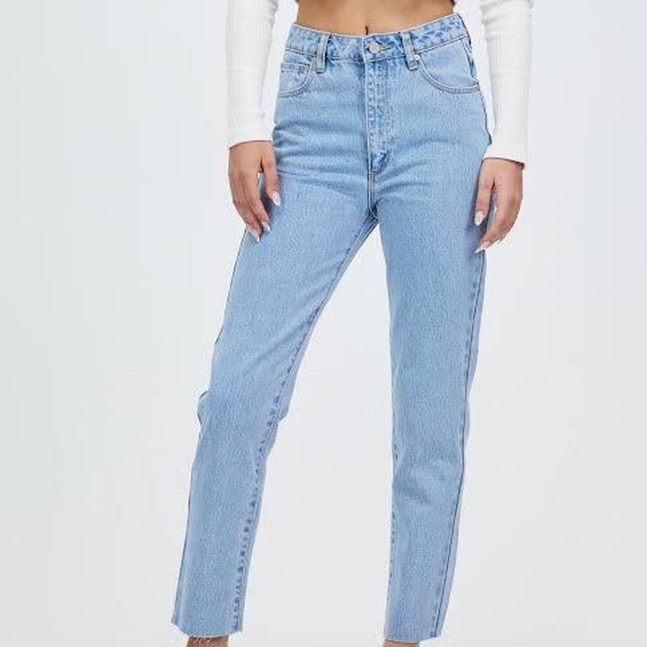 Distressed best sale cuff jeans