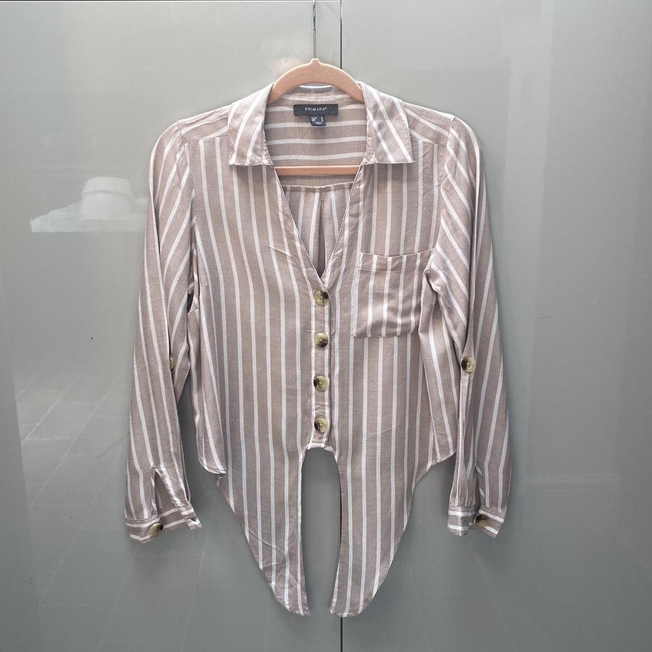 Primark Linen Shirt Size 10 Only worn a few... Depop