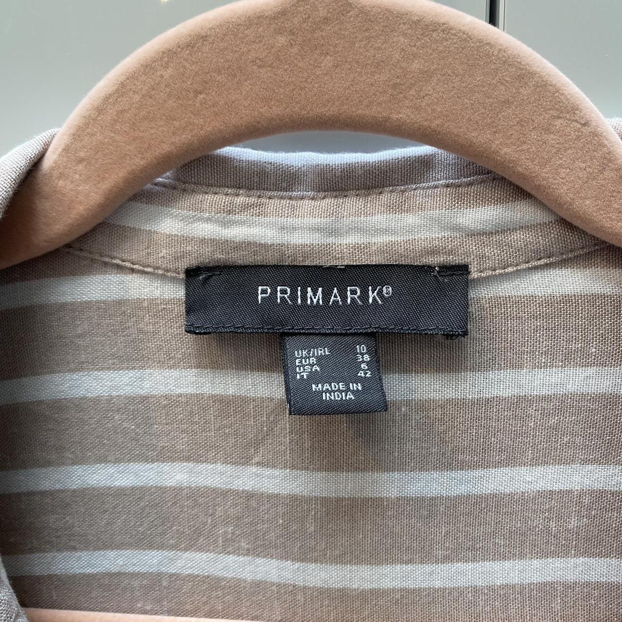 Primark Linen Shirt Size 10 Only worn a few... Depop