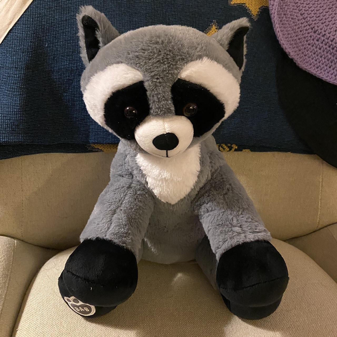 Build a bear raccoon plush COMES UNSTUFFED. IF YOU... - Depop