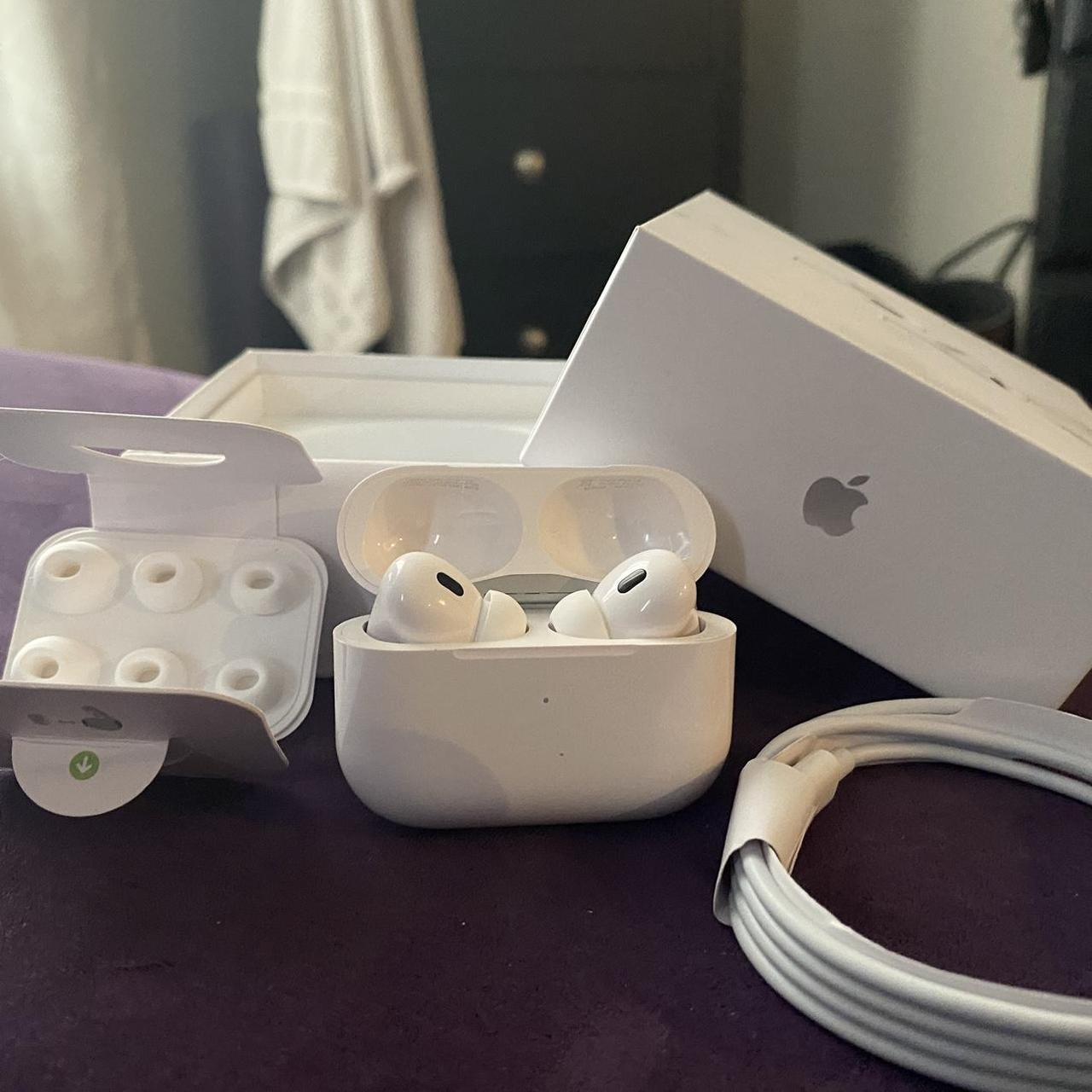 Airpod Pros Gen 2 Comes with ALL aspects Refurbished... Depop