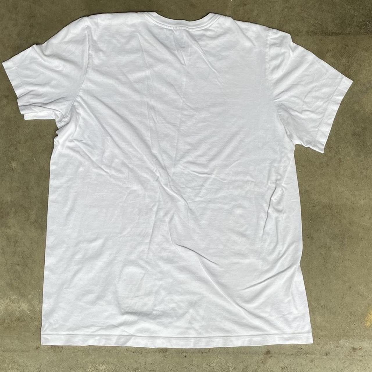 nike shirt red and white