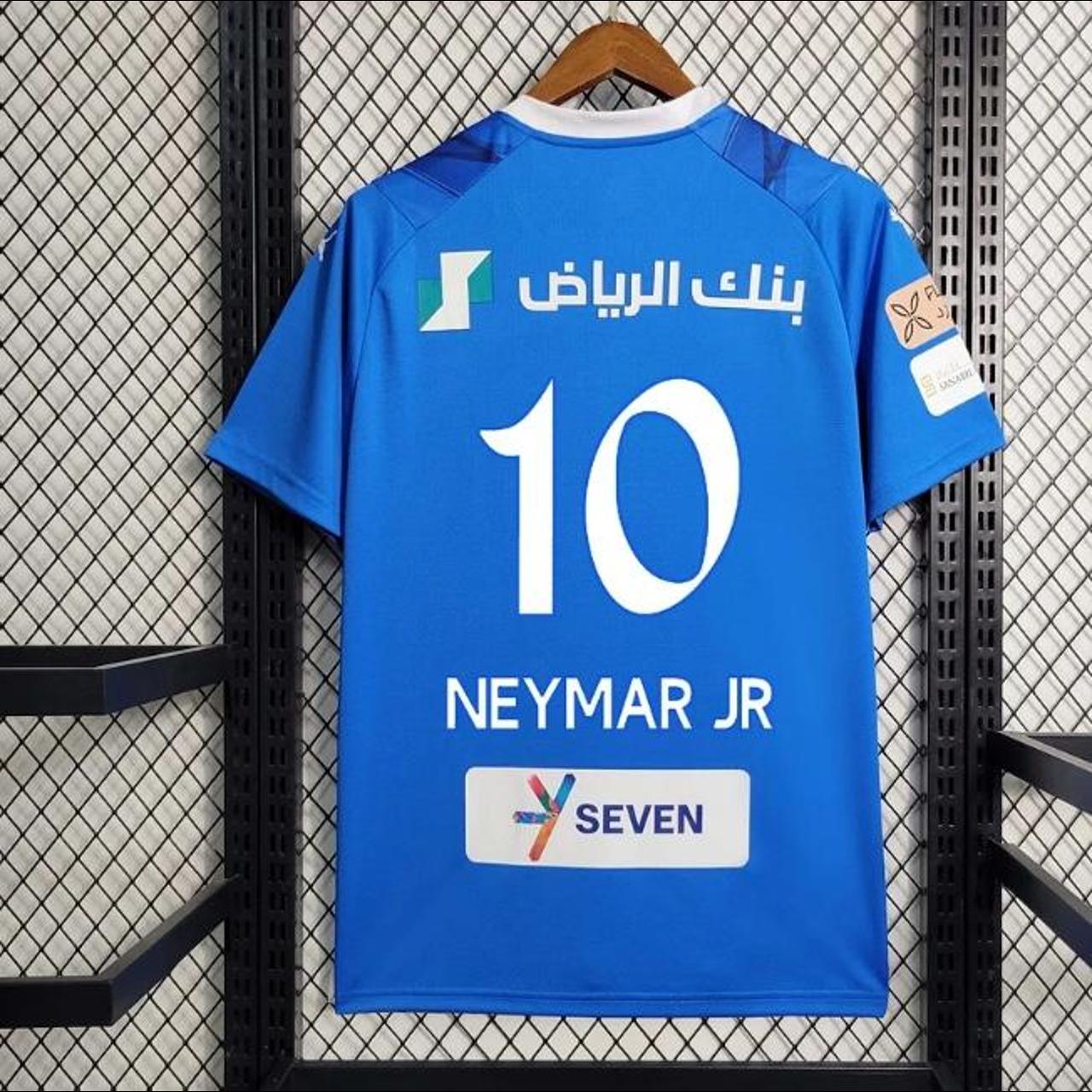 Al-Hilal Saudi Arabia home jersey 2023/2024 Neymar... - Depop