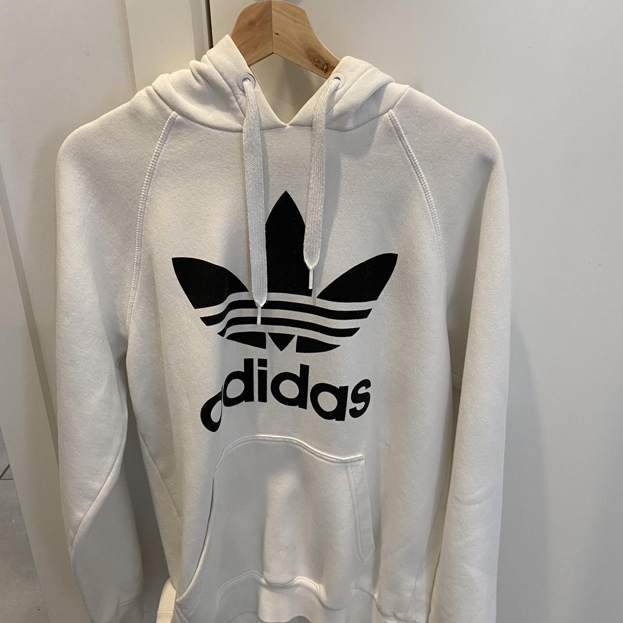 Adidas authentic hoodie size medium In good. Depop